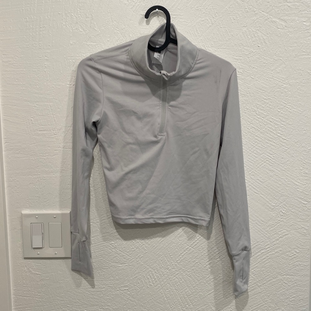 1/4 zip long sleeve